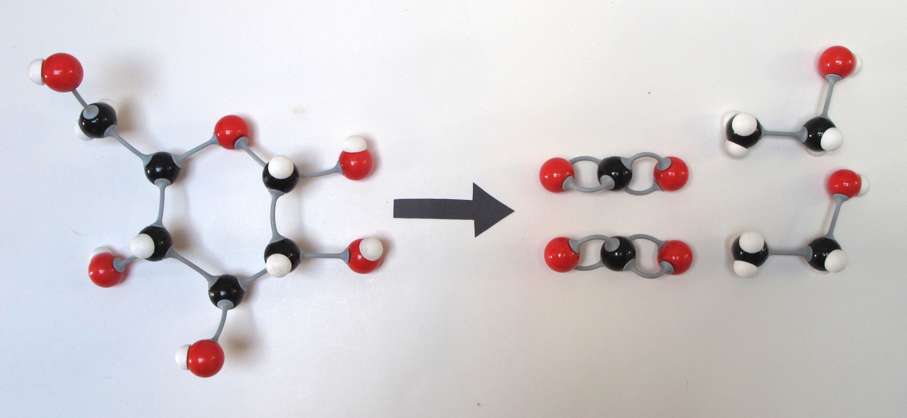Molecular modelling of yeast converting sugar to gas ingridscience.ca